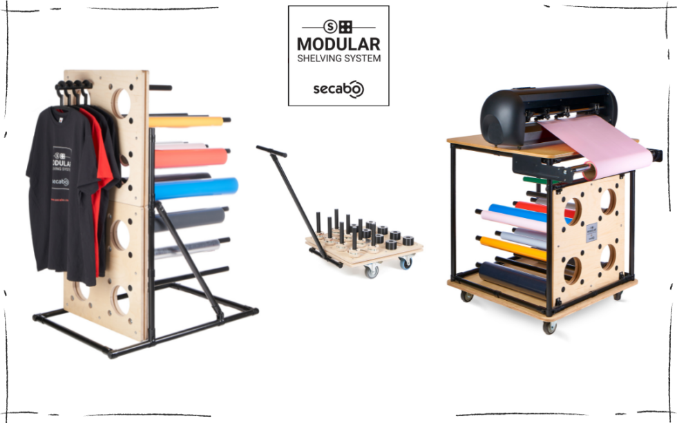 Optimierte Workflows durch modulare Workstations - das SECABO Shelving System!