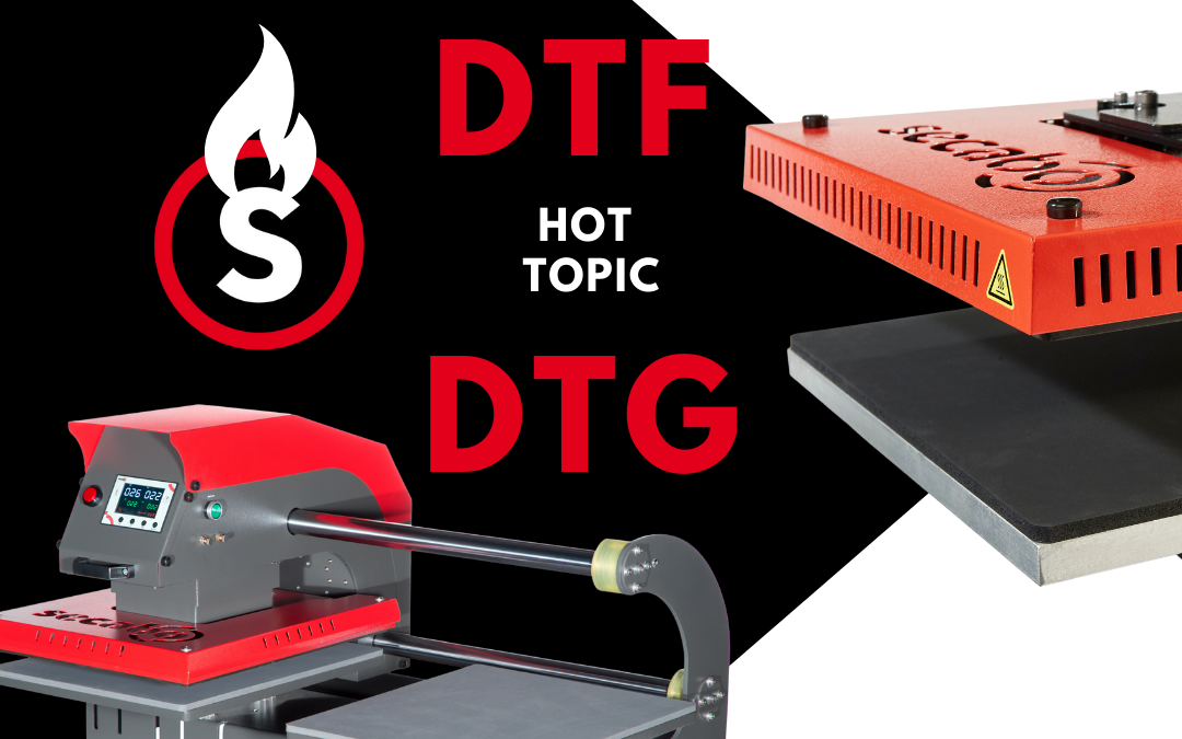 DTF vs DTG – Definition, Vergleich und Einsatzbereiche
