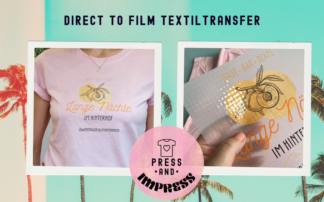 DTF – Direkter Druck auf Folie für beeindruckende Textilien